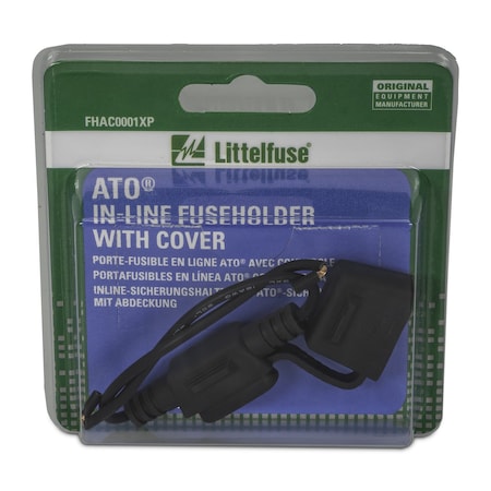 Littelfuse Ato Fuseholder With Cover 1Pc Card FHAC0001XP